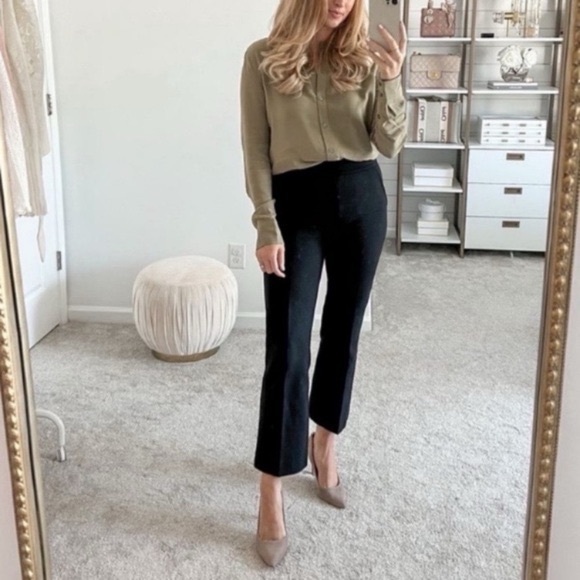 Spanx Super Smooth Perfect Fit Ponte Kick Flare Size Small Black - Picture 3 of 17